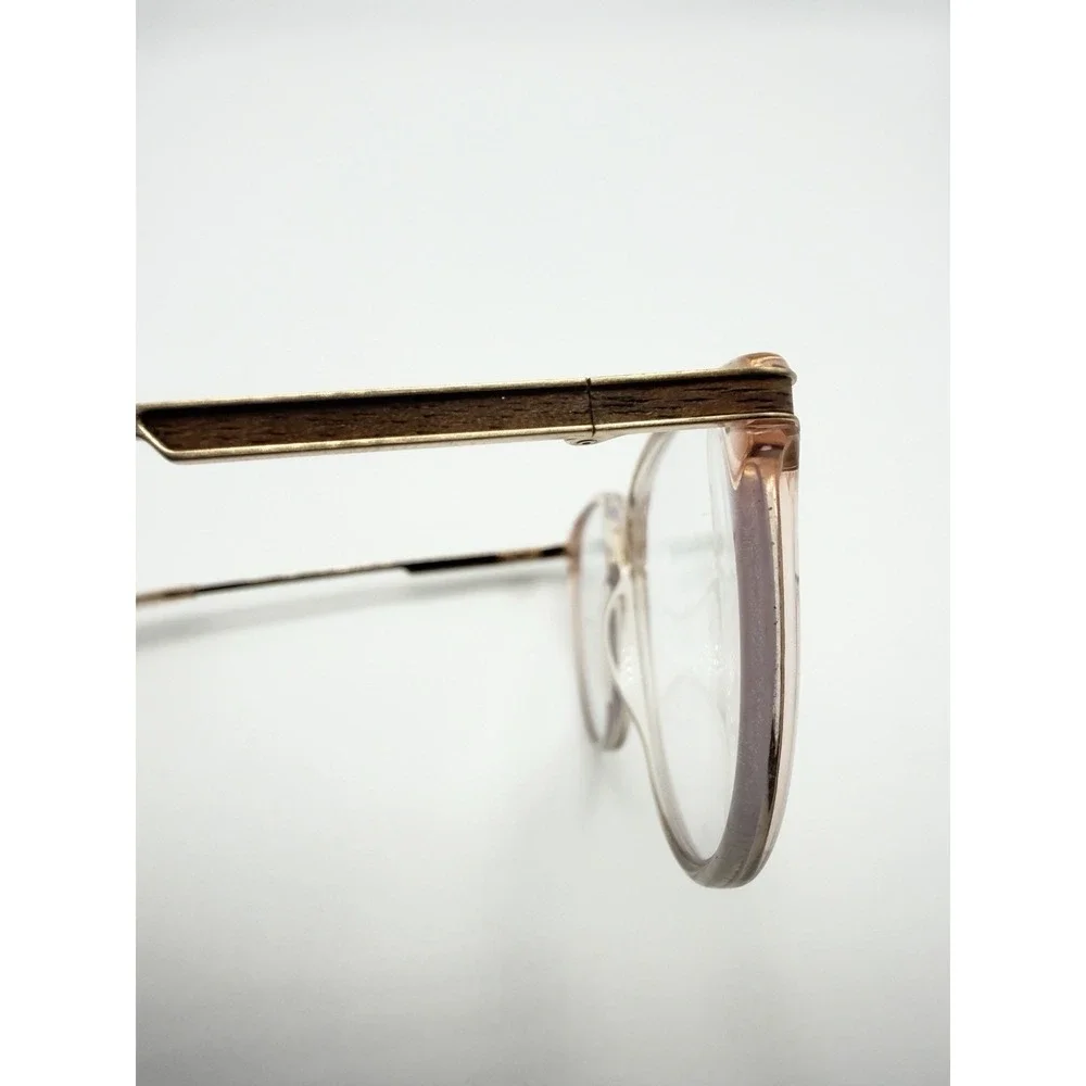 SHWOOD Allison Blush Pink Transparent Full Rim Eyeglasses Frames Only 51-18-140